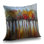 Colorful Leaves Trees - Blue – Throw Pillow Cover Only, Double-Sided Print, Insert Not Included