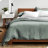 Washed Microfiber Duvet Cover Set-99309872-99309884