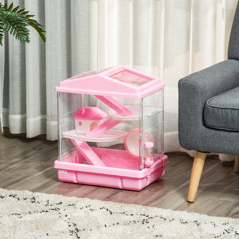 Cage à hamster / rampe Aidaly avec rampe