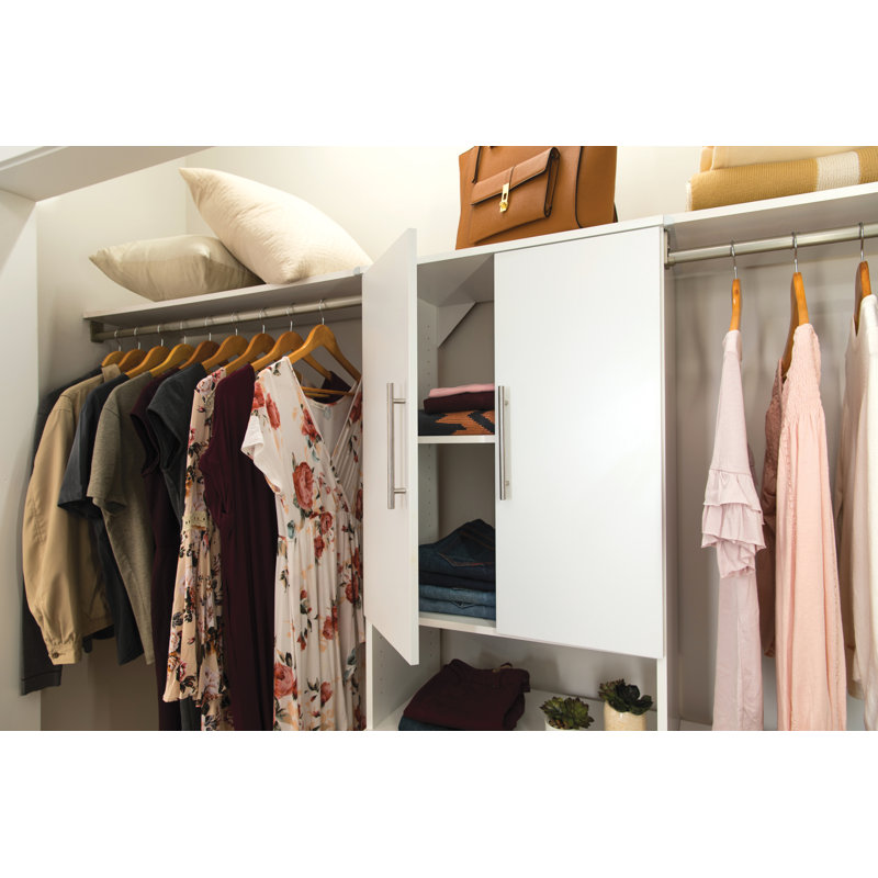 Adjustable Satin Nickel Expandable Closet Rod 30-48 Inches