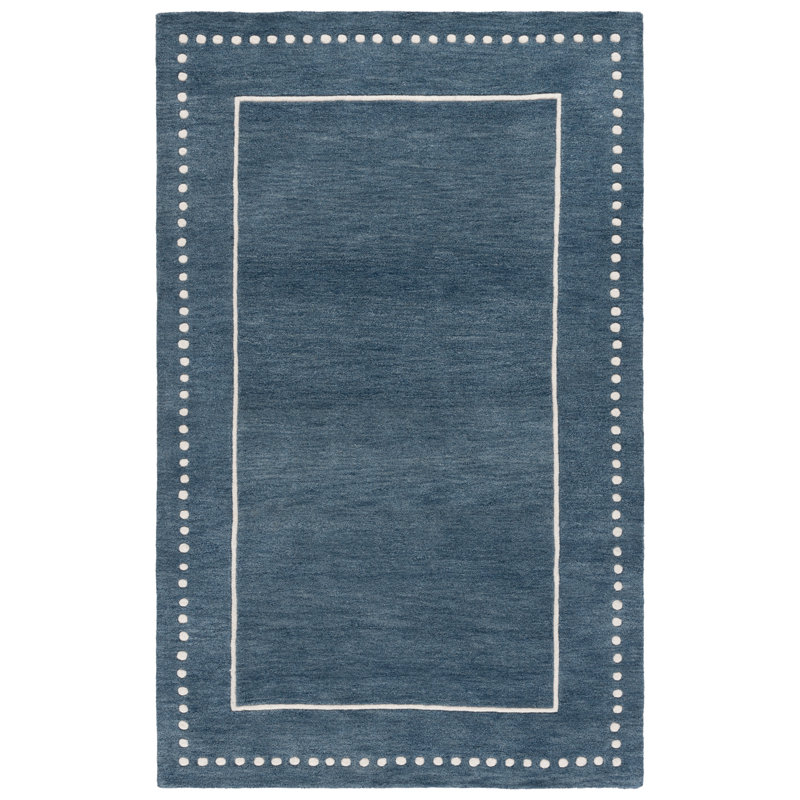 Bella 151 Hand Tufted Wool Geometric Shapes Rug, Rectangle 6' x 9'