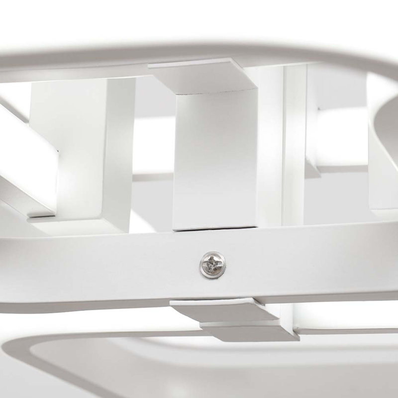 Berglund LED Semi Flush Mount, White