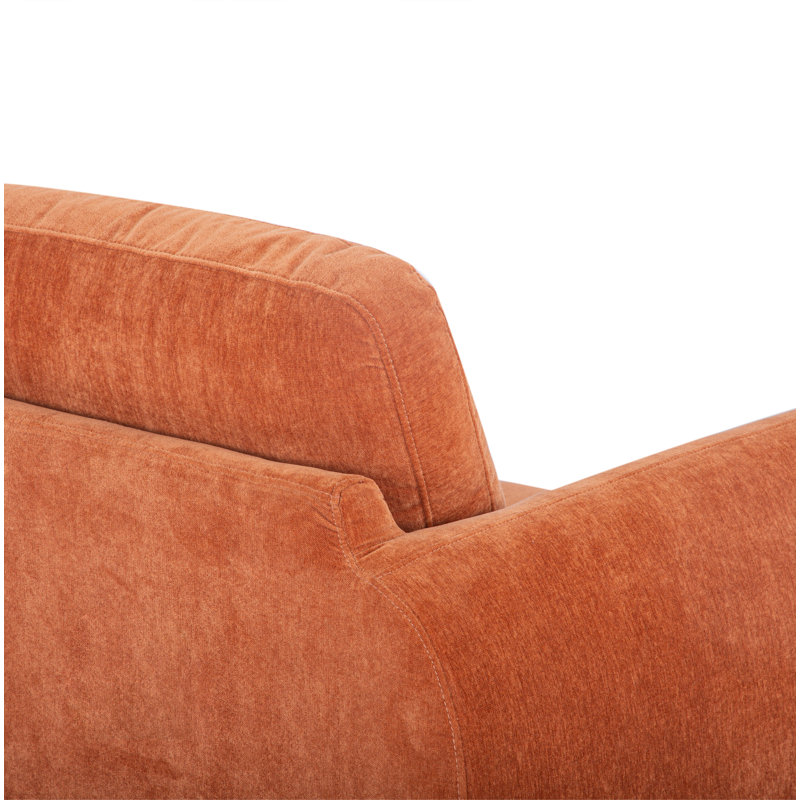 Fauteuil Leno, Chenille rouille