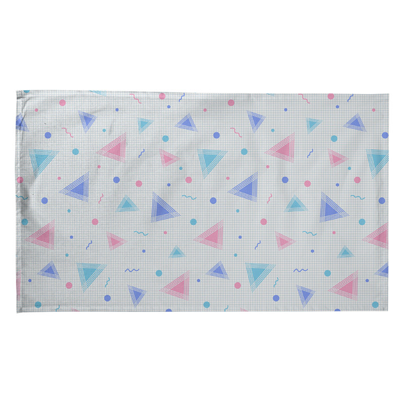 Mcguigan Tea Towel Kitchen Towel, Cotton Twill, Navy/Pink/Blue