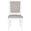 Chaise d'appoint en lin Moneta crème-16763453