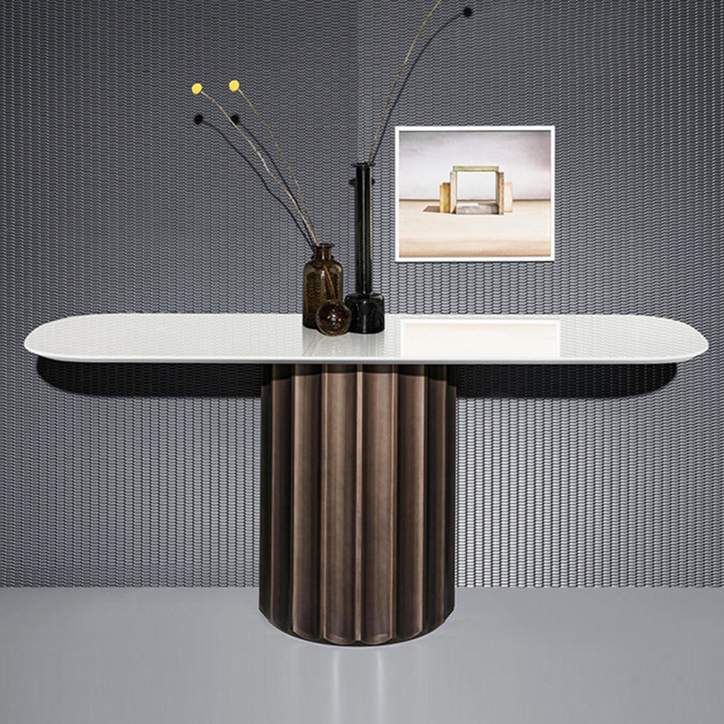 Console de style italien simple et luxueuse
