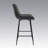 PU Leather Upholstered Counter & Bar Stool Set of 3-714696760