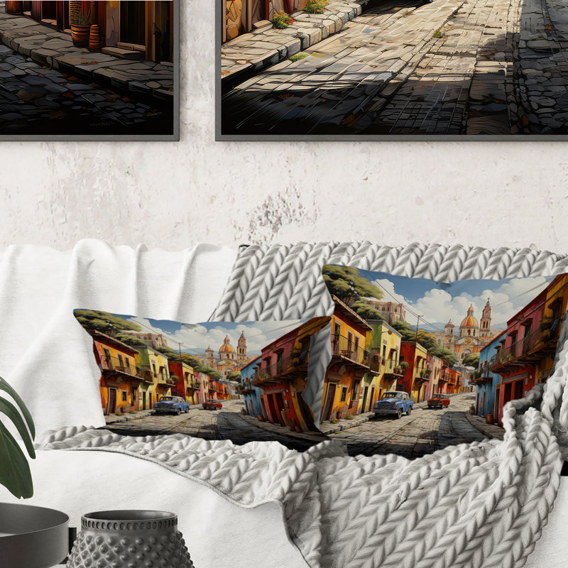 Coussin Mexico Mexico Fiesta City III - Mexico, H 18 po x l 18 po