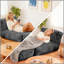 Chaise longue modulaire - Canapé-lit convertible pour une détente multi-scène-409016944