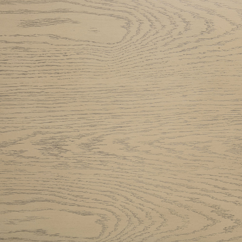 Beige Oak Coastal Rectangular Cocktail Coffee Table