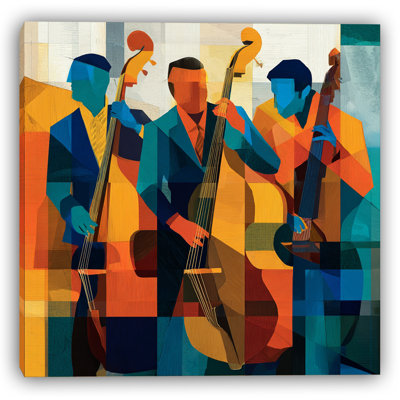 Symphony of Strings Wrapped Canvas Wall Art