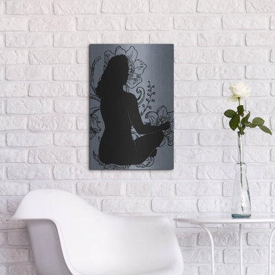 «Slow Breathing I» par Regina Moore, art mural en métal