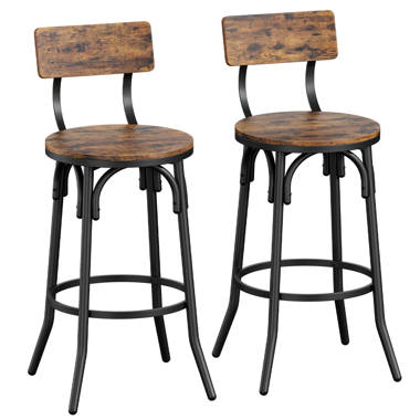 Saleh Bar & Counter Stool Williston Forge Color: Rusty, Seat Height: Counter Stool (24” Seat Height)