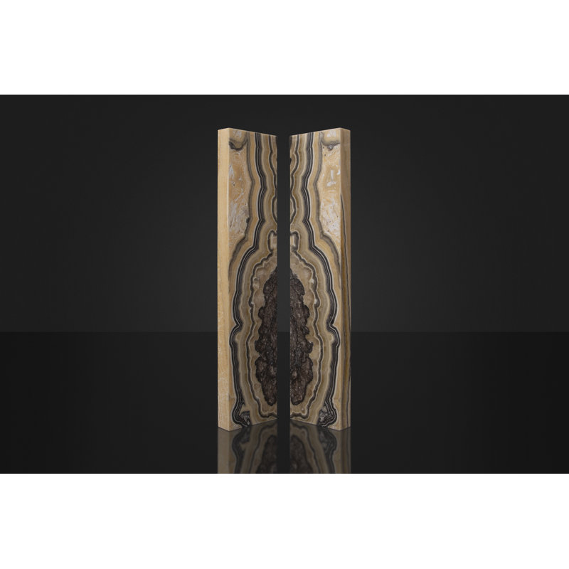 2 - Light Flush Mounted Sconce, Honey