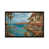 Dark Rustic Wood Framed