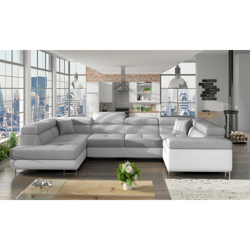 Abdulsamad 4 Seater Sofa Bed, Left Hand Facing