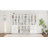 70.9" Display Cabinet with Glass Door