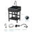 24 in. W x 21 in. D Freestanding Stainless Steel Utility Sink with Pull Out Faucet, Laundry Sinks for Kitchen, Garage, Workshop