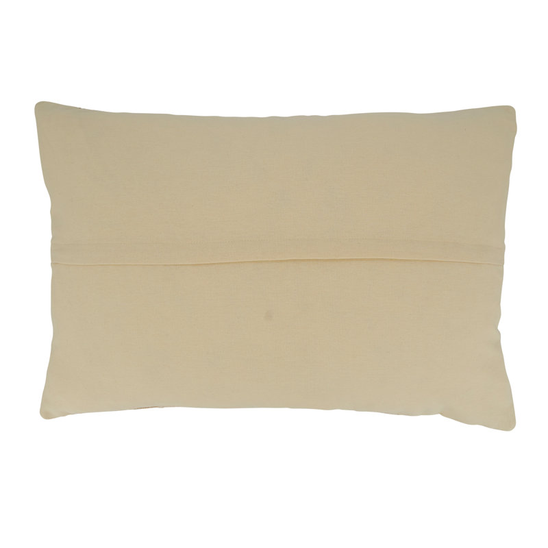 Miles Collection Striped Cotton Throw Pillow, Polyester/Polyfill