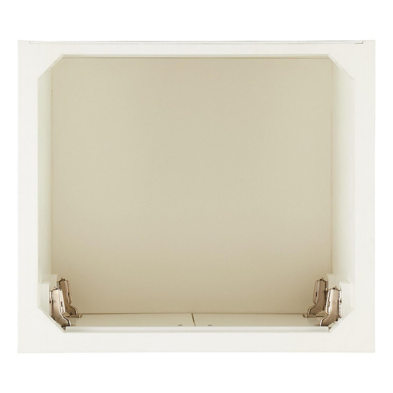 Quen 24" Freestanding Single Basin Vanity Set with Cabinet, Vanity Top, 8" Widespread, Soft White, Feathered White Quartz
