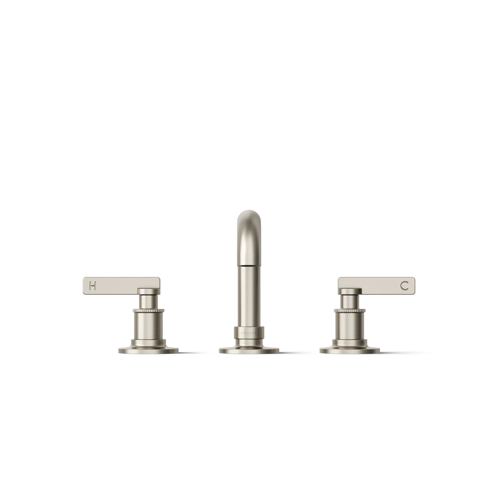 Castia by Studio McGee Widespread Bathroom Sink Faucet 1.0 GPM, Vibrant Brushed Nickel