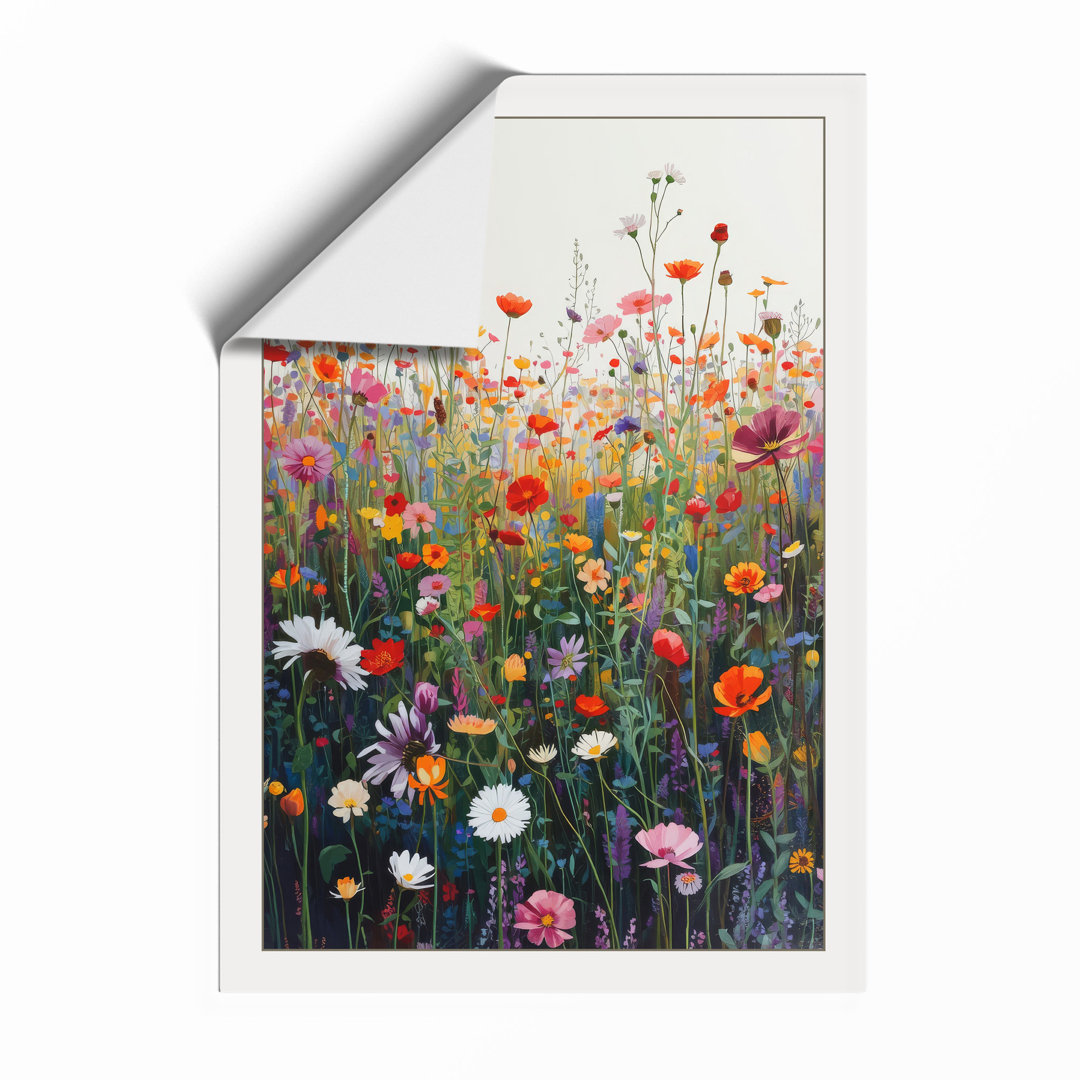 Wildflower Meadow Botanical - Framed Print