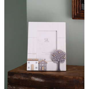 Cream Wood Picture Frame