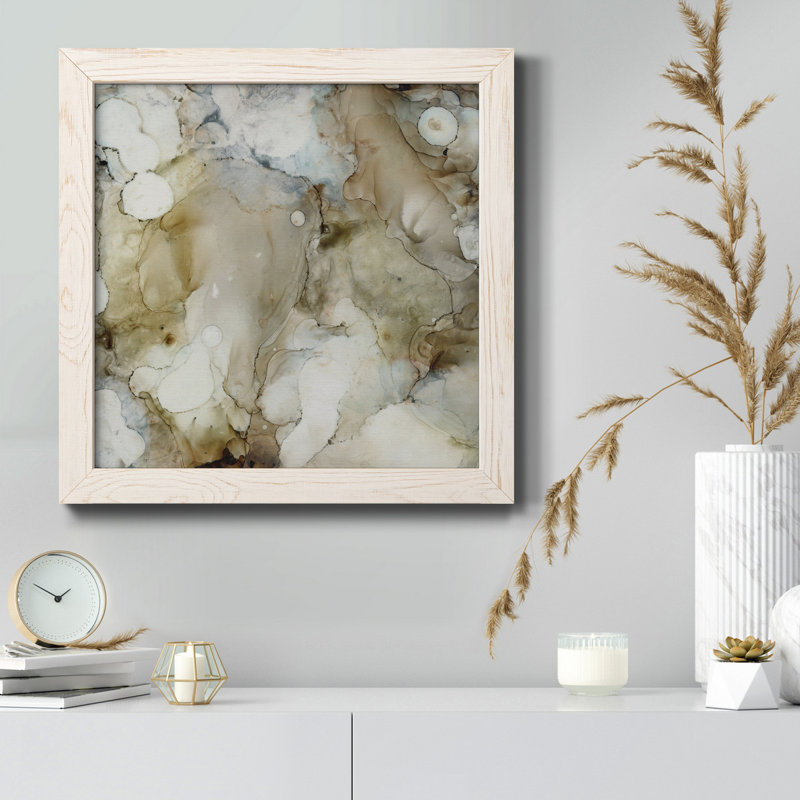 More Life - Art textuel sur toile encadré, Cadre blanc, H 17 po x l 17 po x P 1,5 po