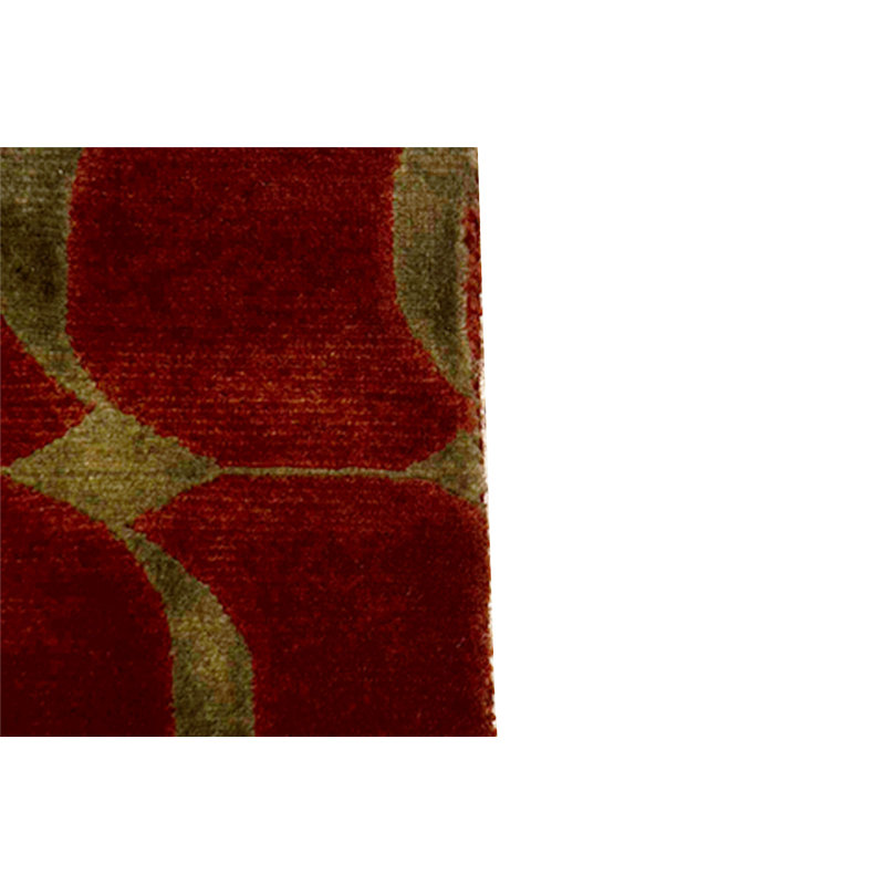 Hand-Knotted High-Quality Rust Area Rug