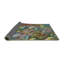 Tapis vert/jaune à motifs-1028777830