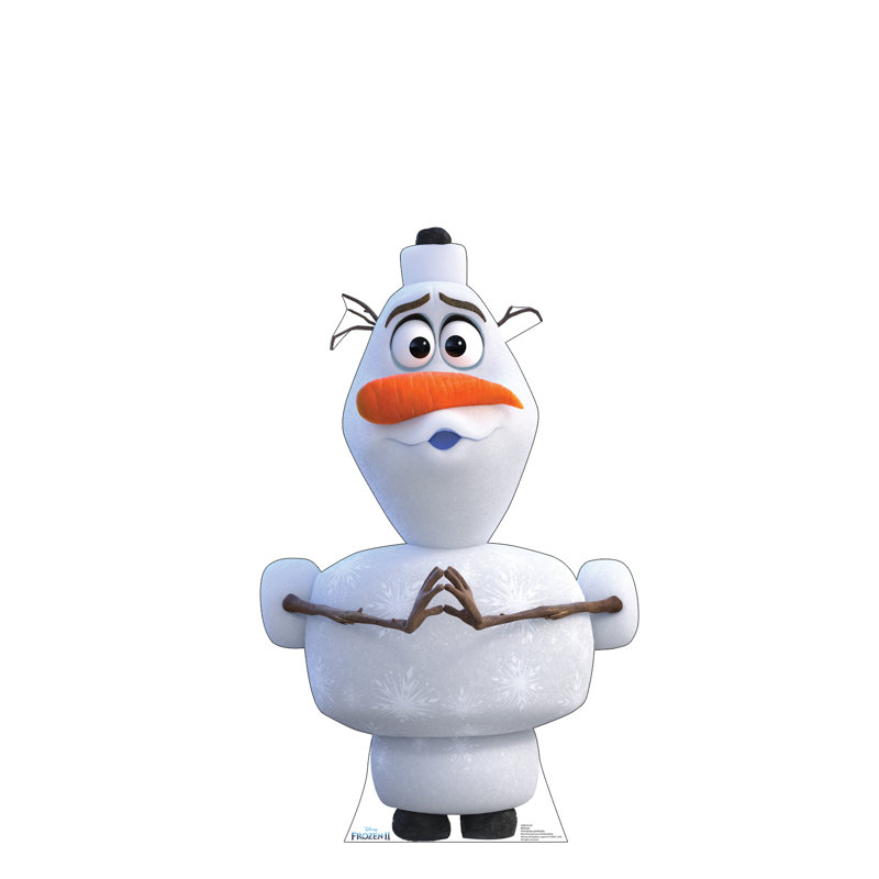 Olaf carton debout