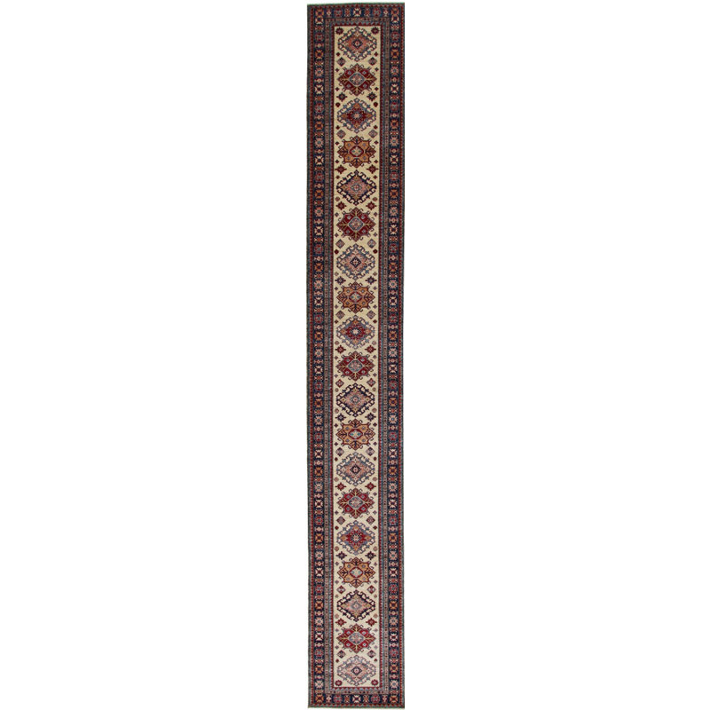 Runner Alue Geometric Hand Woven 85cm X 674cm Area Rug