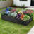 Lafayette Rectangular Galvanized Metal Raised Garden Bed-12493484-33146302