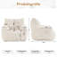 Corduroy Bean Bag Chair-519268549