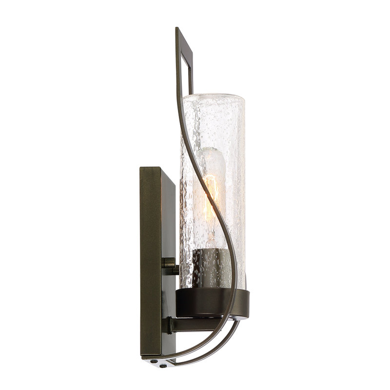Lanterne murale d’extérieur Bronaugh, H 16 po x l 6,5 po x P 4,25 po