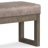 Milltown Ottoman Bench with Upholstered Seat and Solid Wood Frame-1481793513-1490678644