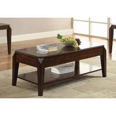 Table basse avec plateau relevable