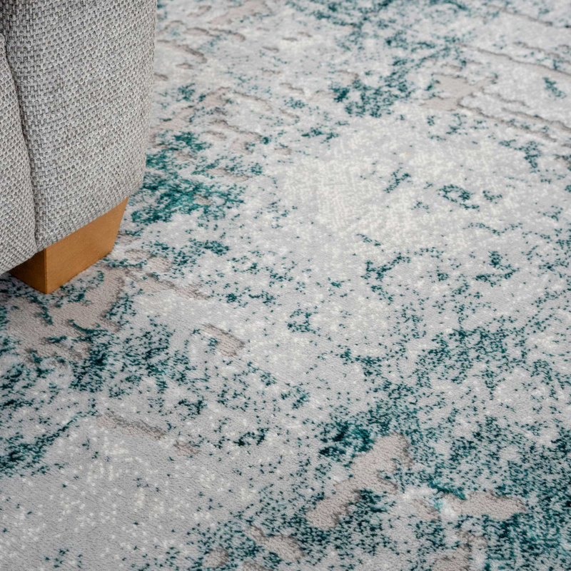 Hargimont Abstract Area Rug, Rectangle 120 x 170cm