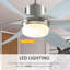 Broughtonville 60.8cm Ceiling Fan with Light Kit