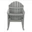 Chaise berçante Adirondack en plastique recyclé Hamilton-74324287