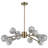 Quaseem Glass LED Flush Mount-853253386