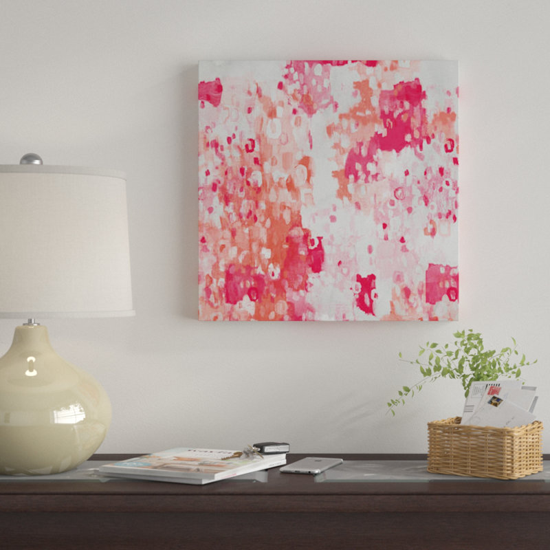 « fruit poinçon i », impression sur toile, H 26 po x l 26 po x P 1,5 po, Toile tendue, Pas de tapis