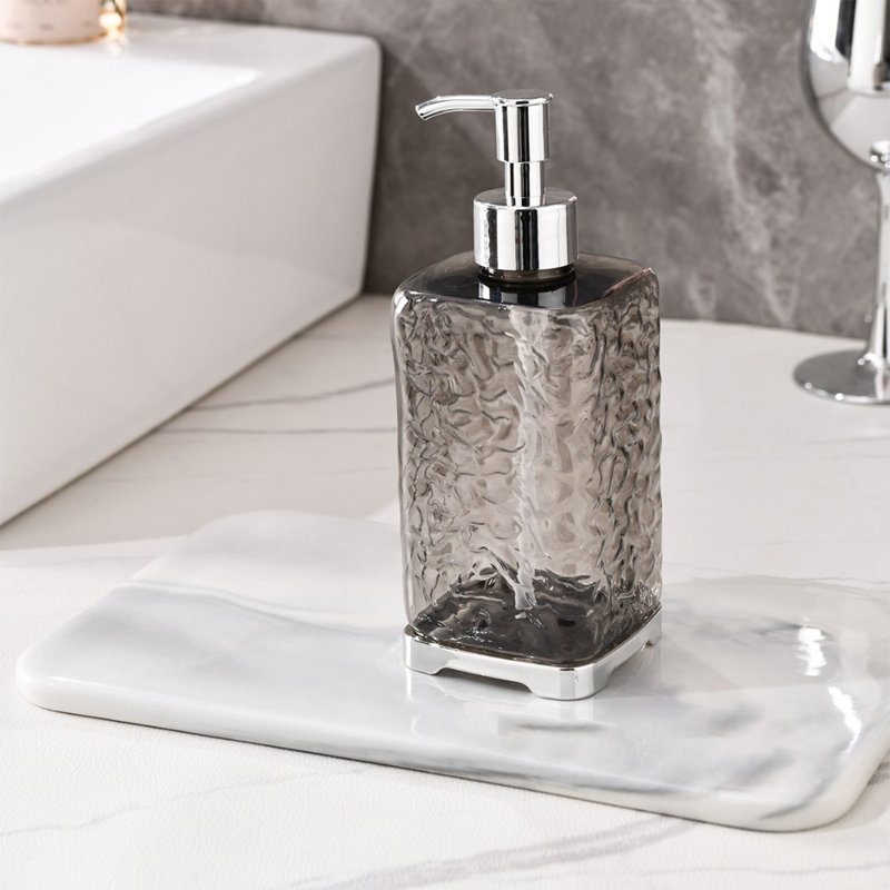 Bouteille d'eau 450 ml Distributeur de mains Bouteille Good Look Hands, Gris