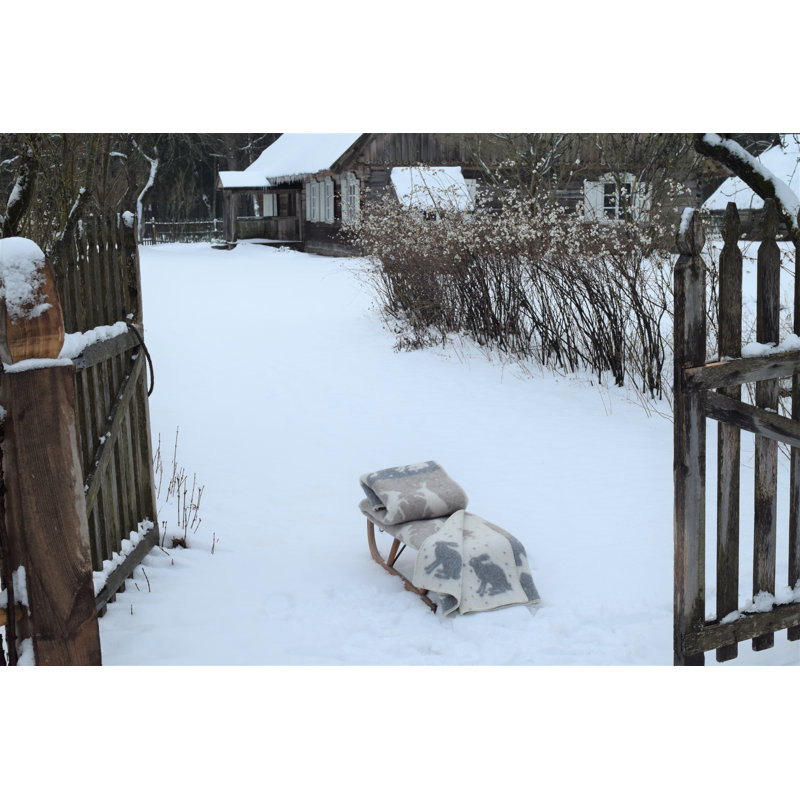 Snow Wool Blanket