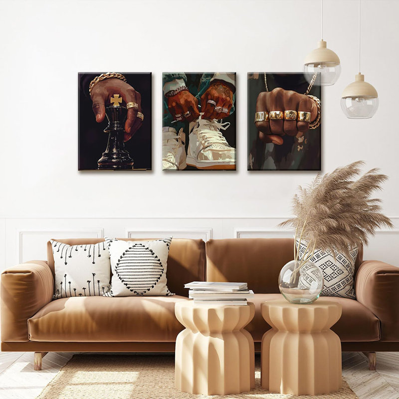 3 Piece Wrapped Canvas Print