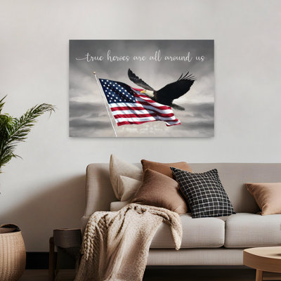 Contemporary Bird Eagle Summer Art