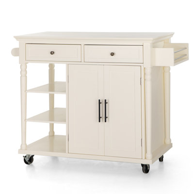 Dasjah 31.5 " W Kitchen Island