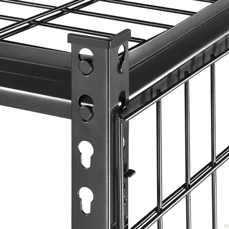 Tablettes de rangement Étagères de garage robustes réglables à 5 niveaux, 2000 lb