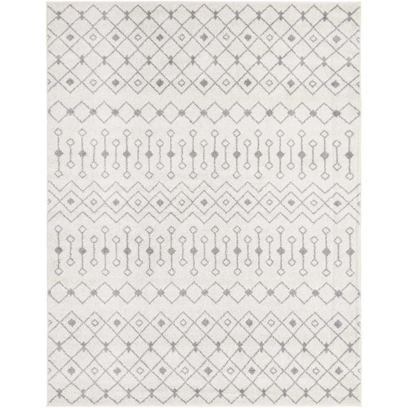 Abstract Indoor Rug, Rectangle 7'10" x 10'