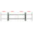 Adjustable Security Grille for Windows with Crossbars-83092749
